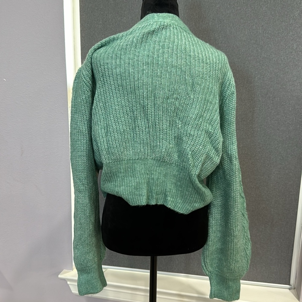 Knit buttoned down sweater - Picture 5 of 5